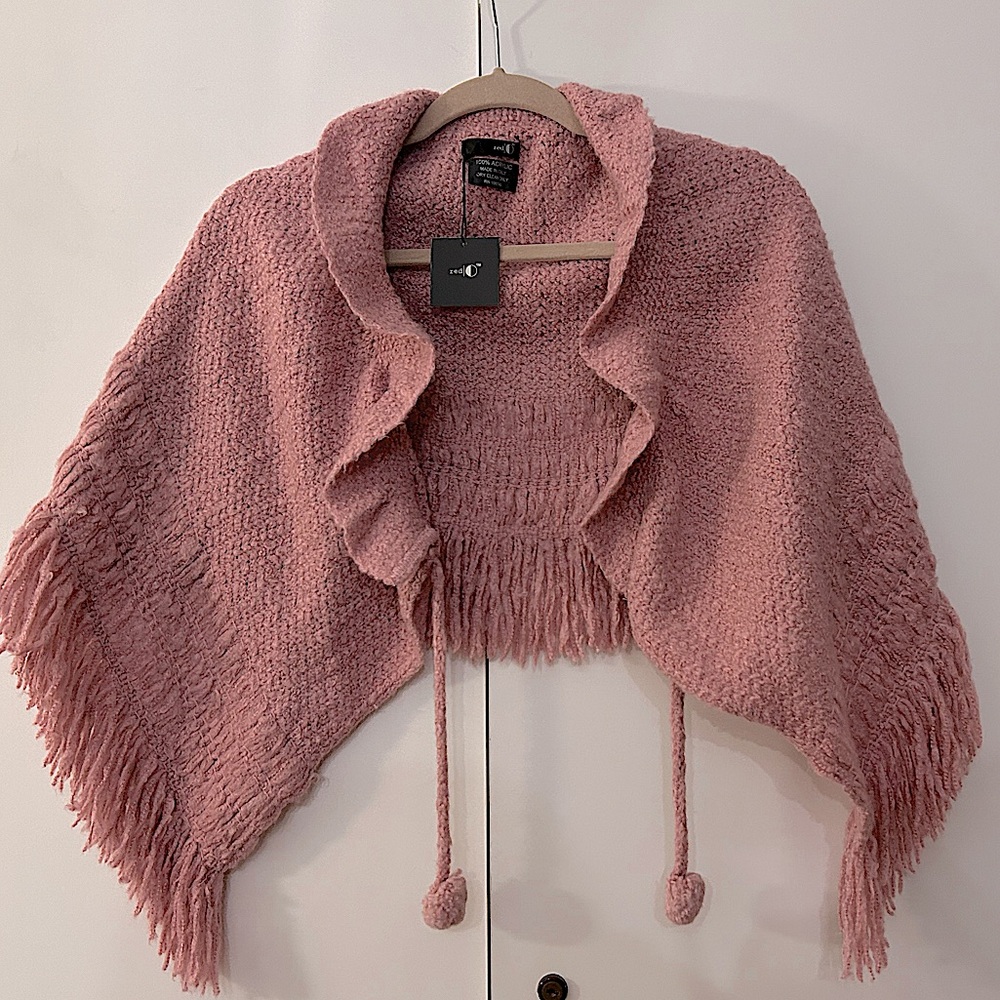 Authentic Italian Pink Shawl
